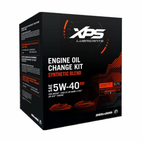 XPS Sea-Doo Synthetic Blend Oil Change Kit 4T 5W-40 for 1500 cc or more